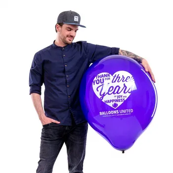 20pcs реклама балон печат на потребителски адаптивни 36 инча голям латексный топка сватба балон кръгови писмо