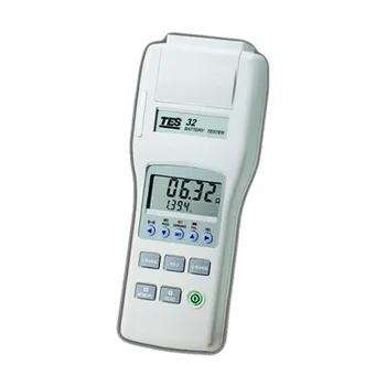 М 0-500AH тестер капацитет на батерията TES-32A Handheld с измерване на съпротивлението RS232 DCV