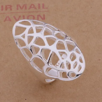 AR196 мода бижута silver цвят на подаръци-популярните пръстени за жени, нежен / Арабесковый /ajgajana Azyajrfa