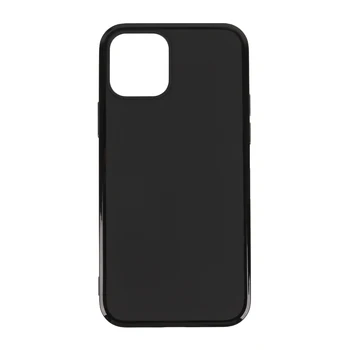 NINY за iPhone 12 Pro 6,1-инчов твърд черен TPU пудинг покриване на ултра-Мек силикон телефон защита от пръстови отпечатъци Sweatproof