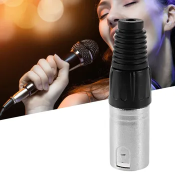 ICOCO 2017 Top Selling Hot 1бр Type микрофон Mic XLR мъжки 3-пинов конектор аудиокабеля спойка най-горещ