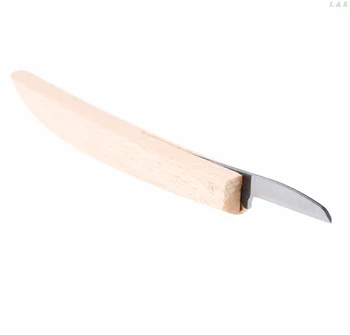 18 см нож Бук дървообработващи бананов тип писалка дърворезба САМ инструмент L29K