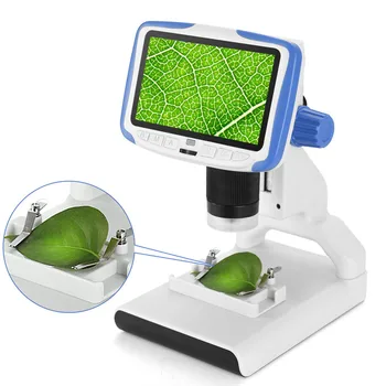 200X 8 LED Дигитален микроскоп 5 