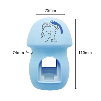 Титуляр мързелив артефакт стенен паста за зъби сокоизстисквачка за баня, нова автоматична опаковка на паста за зъби сладък пылезащитная четка за зъби