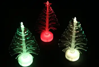 Нова квалифициран Коледно дърво промяна на цвета на led лампи, декорация на дома висококачествена оптична led лента D48Au15A