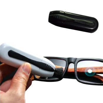 Чисти Четки Mini Sun Glasses Cleaner Eyeglass Микрофибър Четка 1 Бр. Четка За Почистване На Очила Домакински Почистващи Препарати
