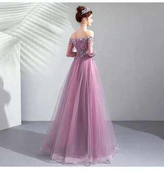 Магьосникът от Оз стил вечерна рокля етап апликация цвете выпускное рокля выпускное рокля на булчински душ Горското рокля vestido de noiva