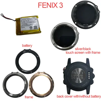 Компоненти на смарт часа за GARMIN Fenix 3 Fenix 3 батерия/сензорен екран/рамка/задната част на кутията с батерия многофункционален ремонт на часовници