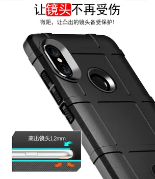 За Xiaomi Redmi Note 5 Case здрава броня устойчив на удари калъф за Xiaomi Redmi Note 5 pro Мек силиконов защитен калъф