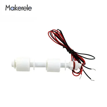 Makerele ПП Two Ball Water Level Liquid Sensor 110V/220V MK-PFS10010-2-52 10mm Thread Dual Level Control Float Switch