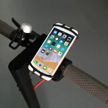 GPS определяне на мобилен телефон референтната група за 4,5-6,3-инчов телефон, отточна тръба на шарнирна връзка МТБ Mountain Road Bike Handlebar Smartphone Holder Rack