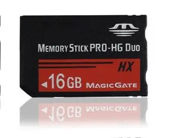 Безплатна доставка истинският капацитет на MS HG 16 GB Memory Stick Pro Duo карти памет за PSP1000 / 2000 / 3000 телефон tablet camera