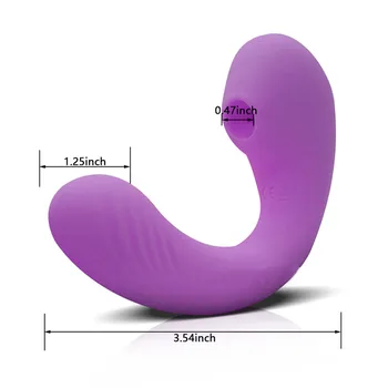 Влагалището смучене вибратор за жените двойна вибрация 10 скорост на стимулация на G точката влагалището, клитора за женската маструбации секс играчки