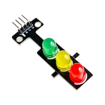 Led модул светофар 5V модул за осветление светофар цифров изход за сигнал за нормална яркост на 3 светлина отделно управление