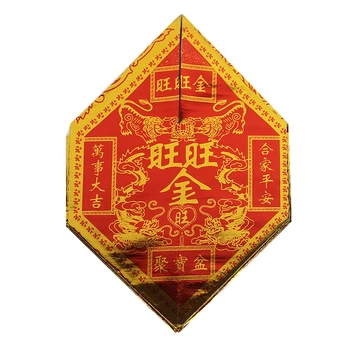 Китайската ароматна хартия, позлатен рог на изобилието от лотос, burnt хартия ритуални принадлежности, хартиени пари, медитация, почитането на предците ни