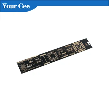1бр многофункционален печатни линеен измервателен инструмент, резистор, кондензатор чип 15см х 150мм 6 
