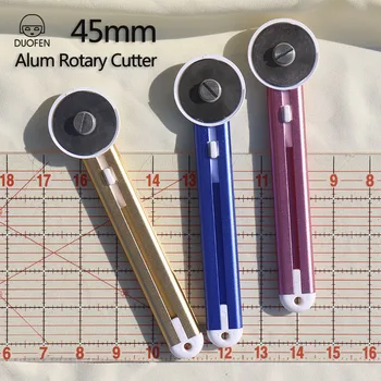 DUOFEN aluminium 45 rotary cutter Quilters шевни лоскутные тъкан режещи занаятчийски инструмент за стягане на регулиран