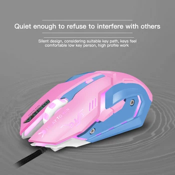 E-sports, Gaming Optical Mouse Сладко Creative Сладко Special Computer Gaming Laptop Wired Mouse Маса за Игра За Pc