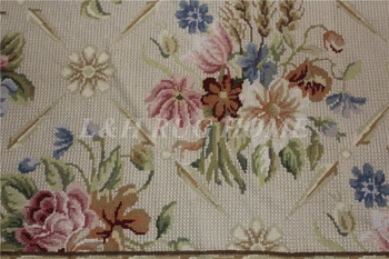 Безплатна доставка 9.9'x14.25' игли като килими от новозеландские вълнени килими оризови зашити килими, ръчно изработени килими за декорация на дома