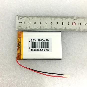 3.7 V 3200mAh полимерна литиева батерия задната част на зареждане на батерията на GPS интелигентен играч 685076