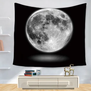 Nordic Space Star Print Wall Hanging Многофункционален Гоблен Home Art Wall Hanging Interior Decoration Background Плат