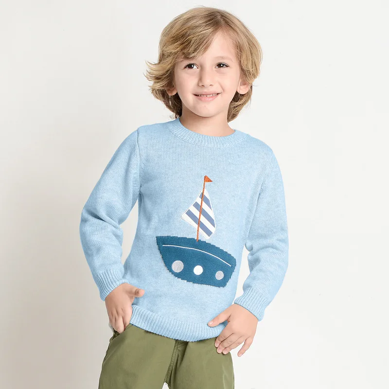 Момче Wweater Baby Boys Girls блузи карикатура пуловер с дълги ръкави детска тениска спортни дрехи пуловер облекло пролет есен
